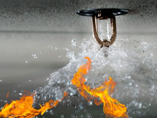 Система водяного пожаротушения